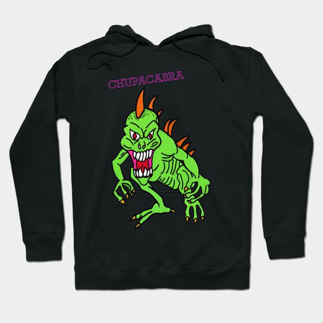 Chupacabra Hoodie by Cassie’s Cryptid Land